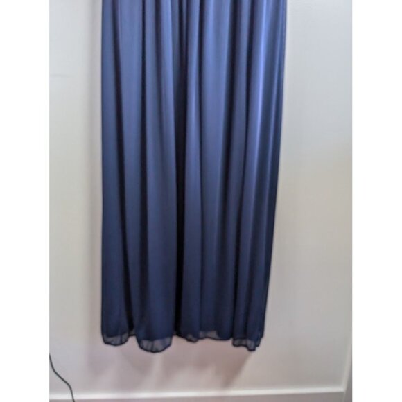 David's Bridal Dress Size 6 Maxi Lace Layered Prom Formal Party Layered Chiffon - Picture 4 of 11